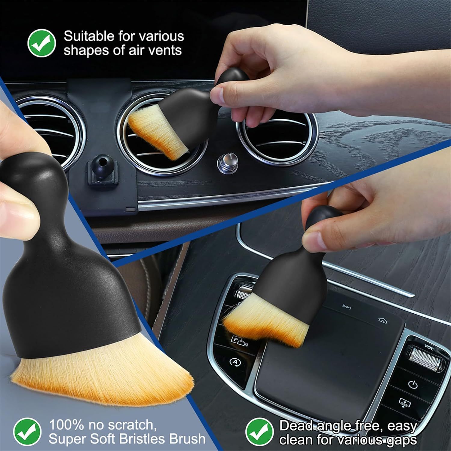 Interieurplumeau en Schoonmaakgel voor de Auto 4 Interieurplumeau en Schoonmaakgel voor de Auto - Afbeelding 4