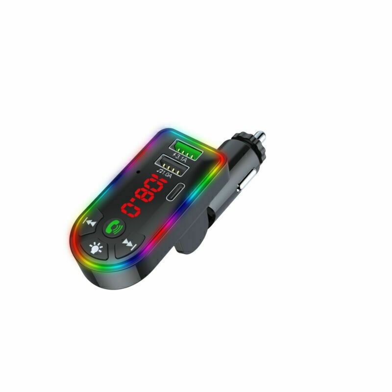 Bluetooth 5.0 FM-zender met 3.1A Snellader 3 Bluetooth 5.0 FM-zender met 3.1A Snellader - Afbeelding 3