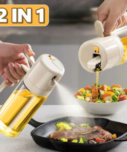 Smart Gadgets Kopen 17 2 In 1 Oil Sprayer Bottle BBQ Cooking Oil Dispenser Olive Oil Pourers Sprayer Kitchen Baking Oil Mister Vinegar Bottle