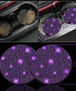 Alternative view of Glitter Auto-accessoireset, 8-delig, Paars