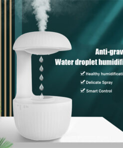Smart Gadgets Kopen 43 Anti-gravity Air Humidifier Mute Countercurrent Humidifier Levitating Water Drops Cool Mist Maker Fogger Relieve Fatigue