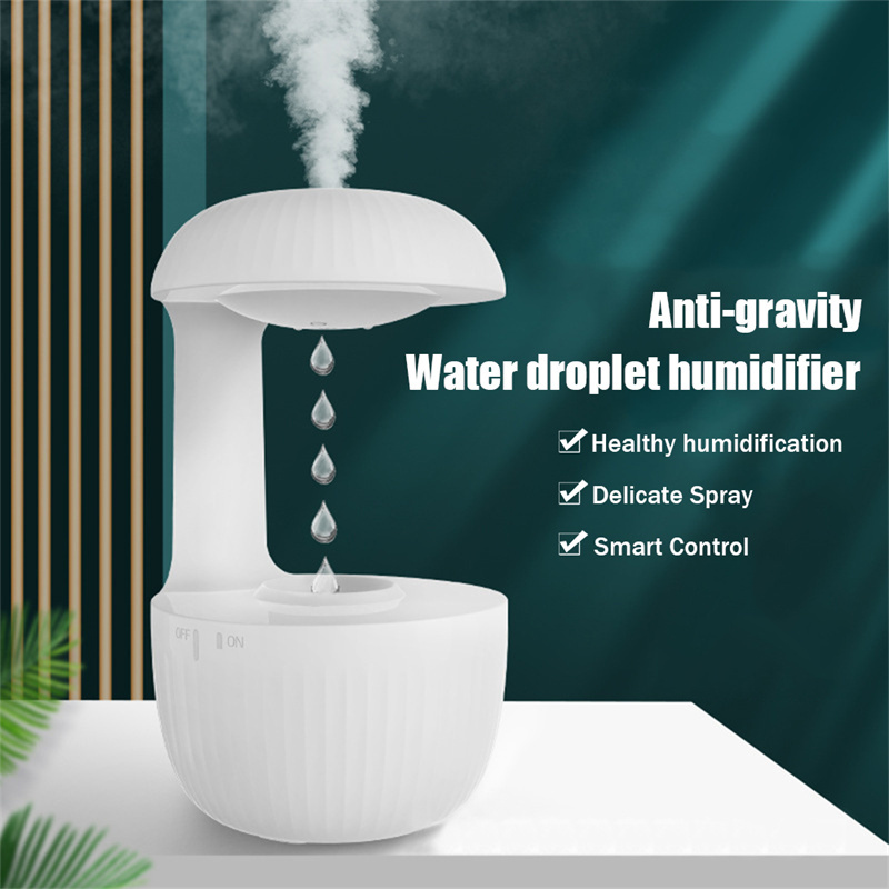 Anti-gravity Air Humidifier Mute Countercurrent Humidifier Levitating Water Drops Cool Mist Maker Fogger Relieve Fatigue 1 Anti-gravity Air Humidifier Mute Countercurrent Humidifier Levitating Water Drops Cool Mist Maker Fogger Relieve Fatigue