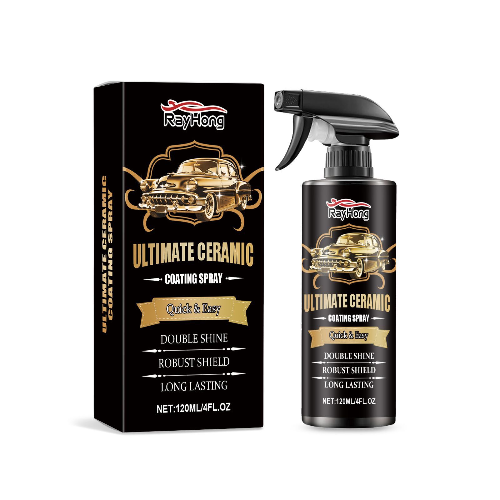 RAYHONG Coatingspray voor Auto, 120 ml 1 RAYHONG Coatingspray voor Auto, 120 ml
