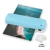 Lamineermachine voor A4, A5 en A6 met 10 Hoesjes 11 Lamineermachine voor A4, A5 en A6 met 10 Hoesjes