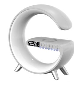 Alternative view of New Intelligent G Shaped LED Lamp Bluetooth Speake Wireless Charger Atmosphere Lamp App Control For Bedroom Home Decor