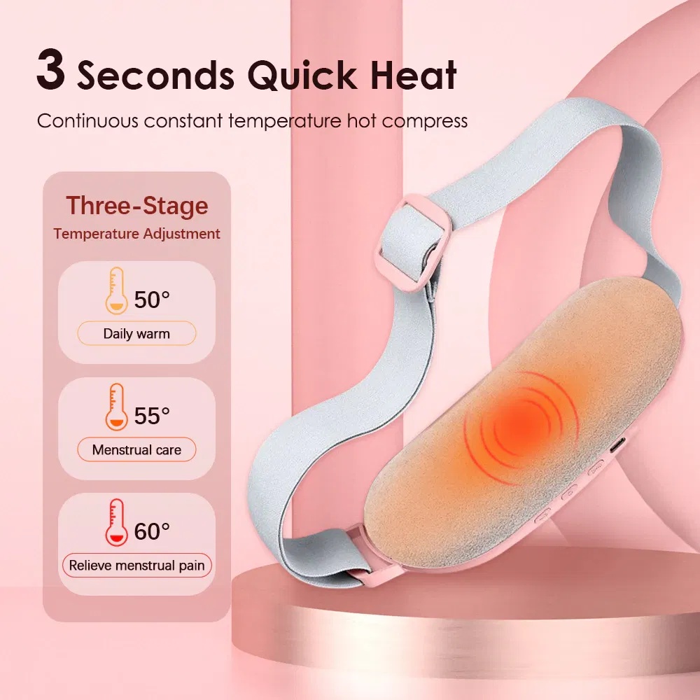 Draadloze Warmteband voor Menstruatiepijn met Vibratie 5 Draadloze Warmteband voor Menstruatiepijn met Vibratie - Afbeelding 5
