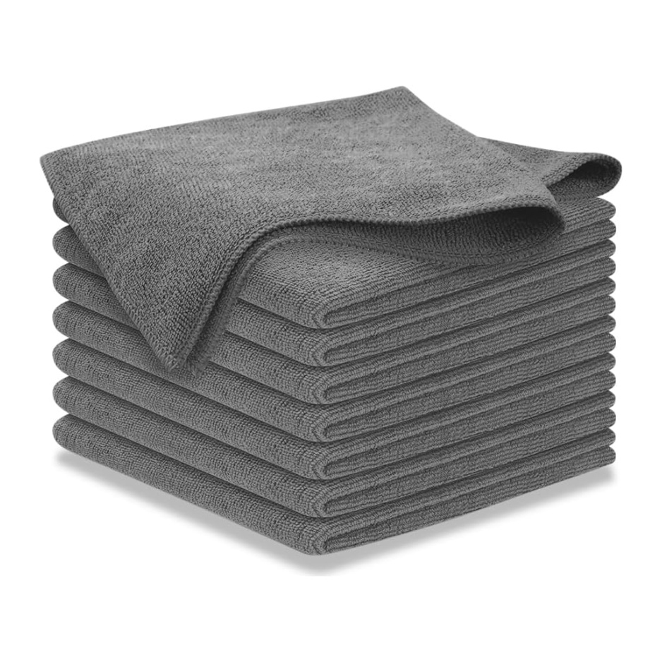 Microvezel Schoonmaakdoeken, Set van 8 1 Microvezel Schoonmaakdoeken, Set van 8