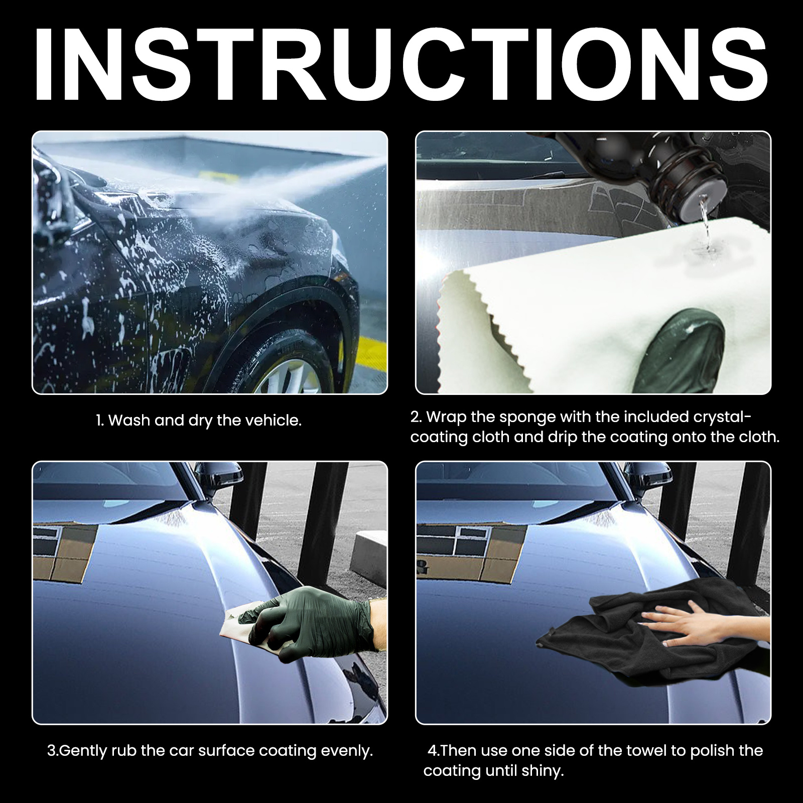 Grafeen Keramische Coating voor Auto, 70 ml 3 Grafeen Keramische Coating voor Auto, 70 ml - Afbeelding 3