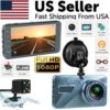 Dashcam met 4 inch Touchscreen, Voor- en Achtercamera 3 Dashcam met 4 inch Touchscreen, Voor- en Achtercamera