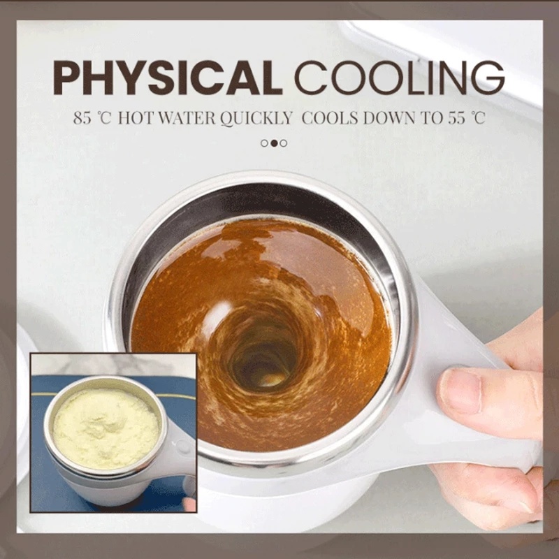 Rechargeable Model Automatic Stirring Cup Coffee Cup High Value Electric Stirring Cup Lazy Milkshake Rotating Magnetic Water Cup 2 Rechargeable Model Automatic Stirring Cup Coffee Cup High Value Electric Stirring Cup Lazy Milkshake Rotating Magnetic Water Cup - Afbeelding 2
