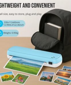 Alternative view of Lamineermachine voor A4, A5 en A6 met 10 Hoesjes