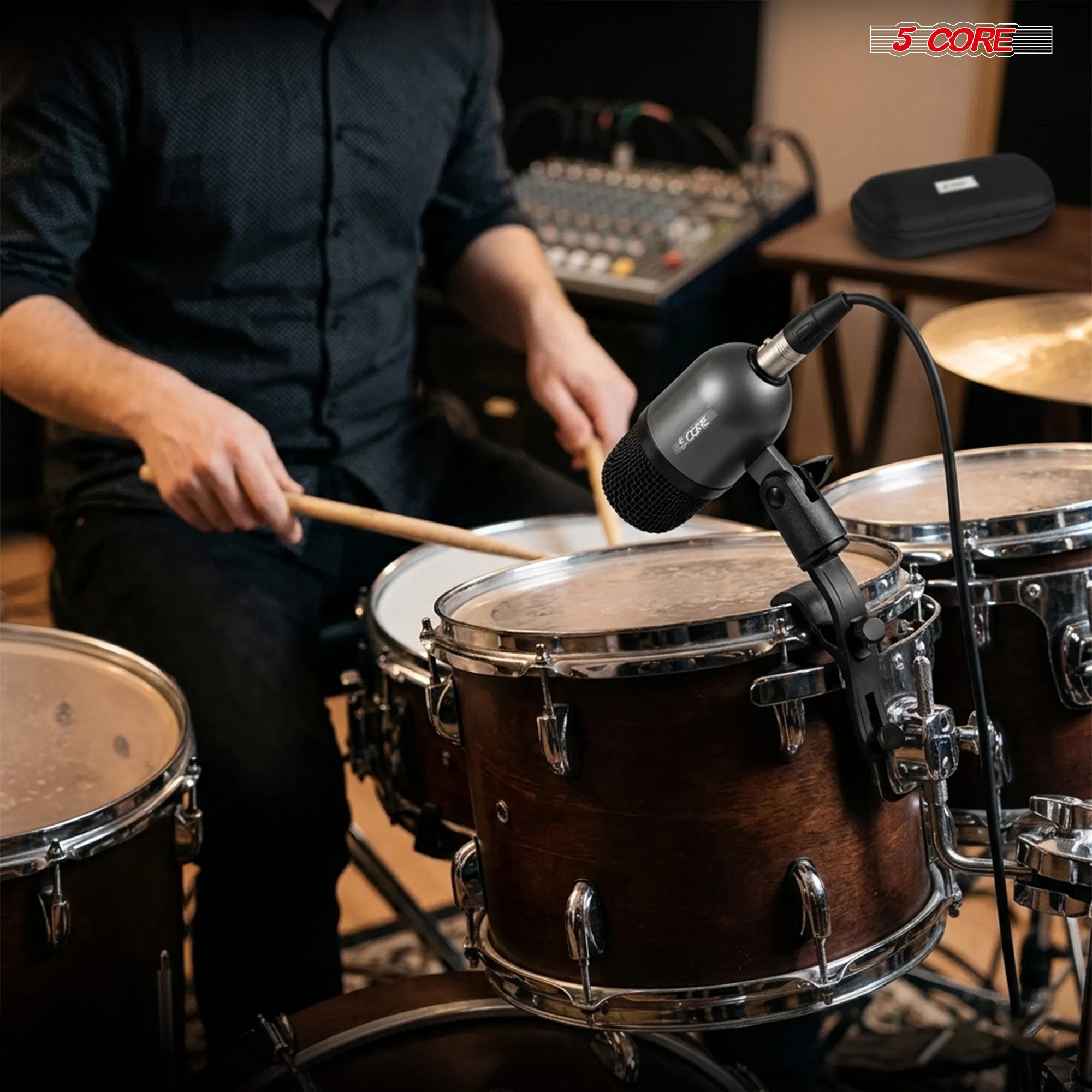 5 Core Tabla Microfoonset voor Bayan, Dayan en Dholak 4 5 Core Tabla Microfoonset voor Bayan, Dayan en Dholak - Afbeelding 4