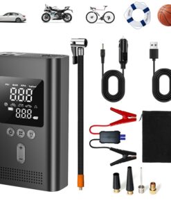Jumpstarter met Compressor en Digitale Bandenpomp