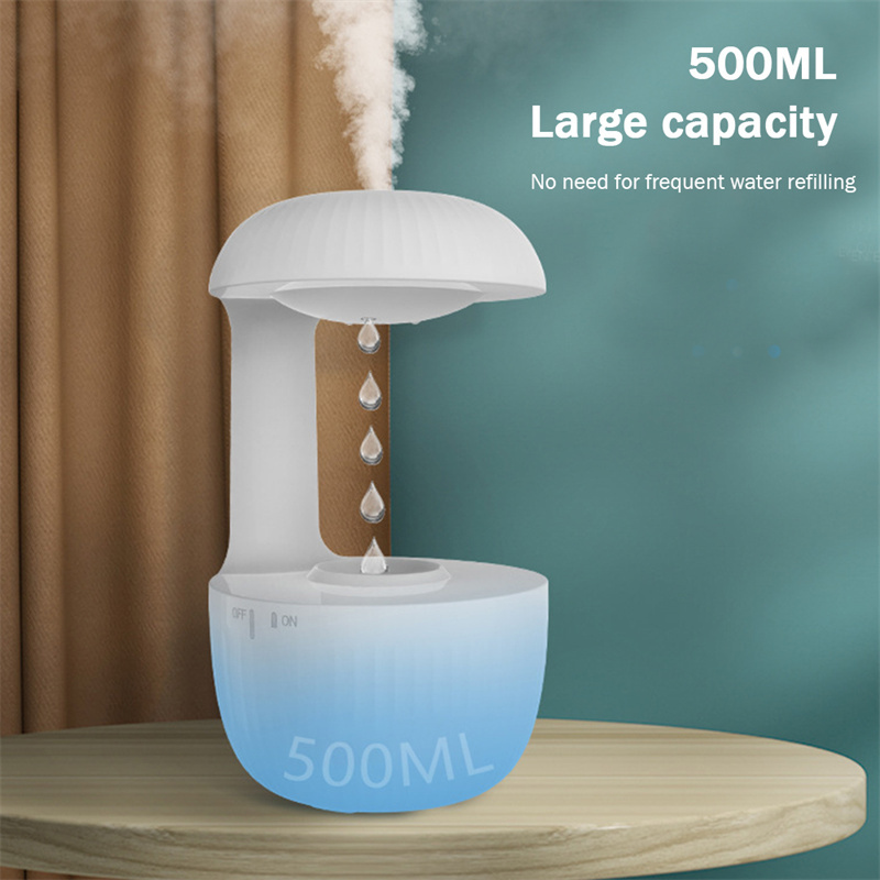 Anti-gravity Air Humidifier Mute Countercurrent Humidifier Levitating Water Drops Cool Mist Maker Fogger Relieve Fatigue 5 Anti-gravity Air Humidifier Mute Countercurrent Humidifier Levitating Water Drops Cool Mist Maker Fogger Relieve Fatigue - Afbeelding 5