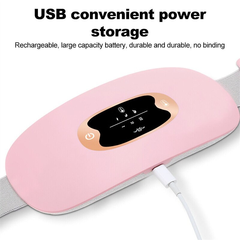 Draadloze Warmteband voor Menstruatiepijn met Vibratie 7 Draadloze Warmteband voor Menstruatiepijn met Vibratie - Afbeelding 7
