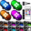 Draadloze Oplaadbare LED Interieurverlichting voor Auto 6 Draadloze Oplaadbare LED Interieurverlichting voor Auto