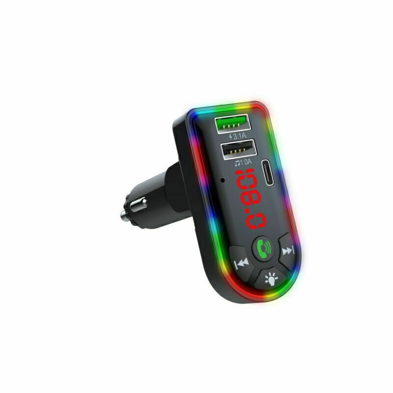 Bluetooth 5.0 FM-zender met 3.1A Snellader 7 Bluetooth 5.0 FM-zender met 3.1A Snellader - Afbeelding 7