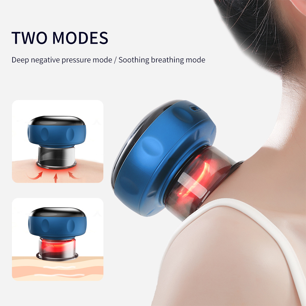 Elektrisch Cupping Massageapparaat, Oplaadbaar 2 Elektrisch Cupping Massageapparaat, Oplaadbaar - Afbeelding 2