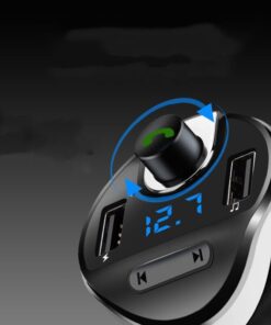 Alternative view of T20 Bluetooth FM-zender met MP3 en Lader