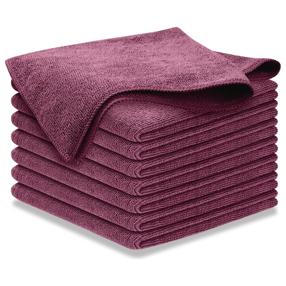 Microvezel Schoonmaakdoeken, Set van 8 5 Microvezel Schoonmaakdoeken, Set van 8 - Afbeelding 5