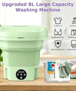 Opvouwbare Mini Wasmachine 8 Liter