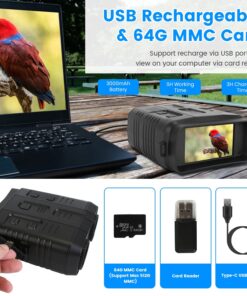Alternative view of 4K Nachtkijker met 10x Zoom, WiFi en 64 GB Kaart