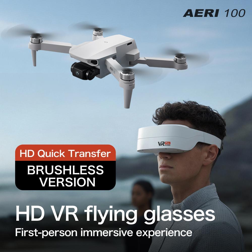 AERI 100 Opvouwbare Drone met VR-bril en Dubbele Camera 1 AERI 100 Opvouwbare Drone met VR-bril en Dubbele Camera