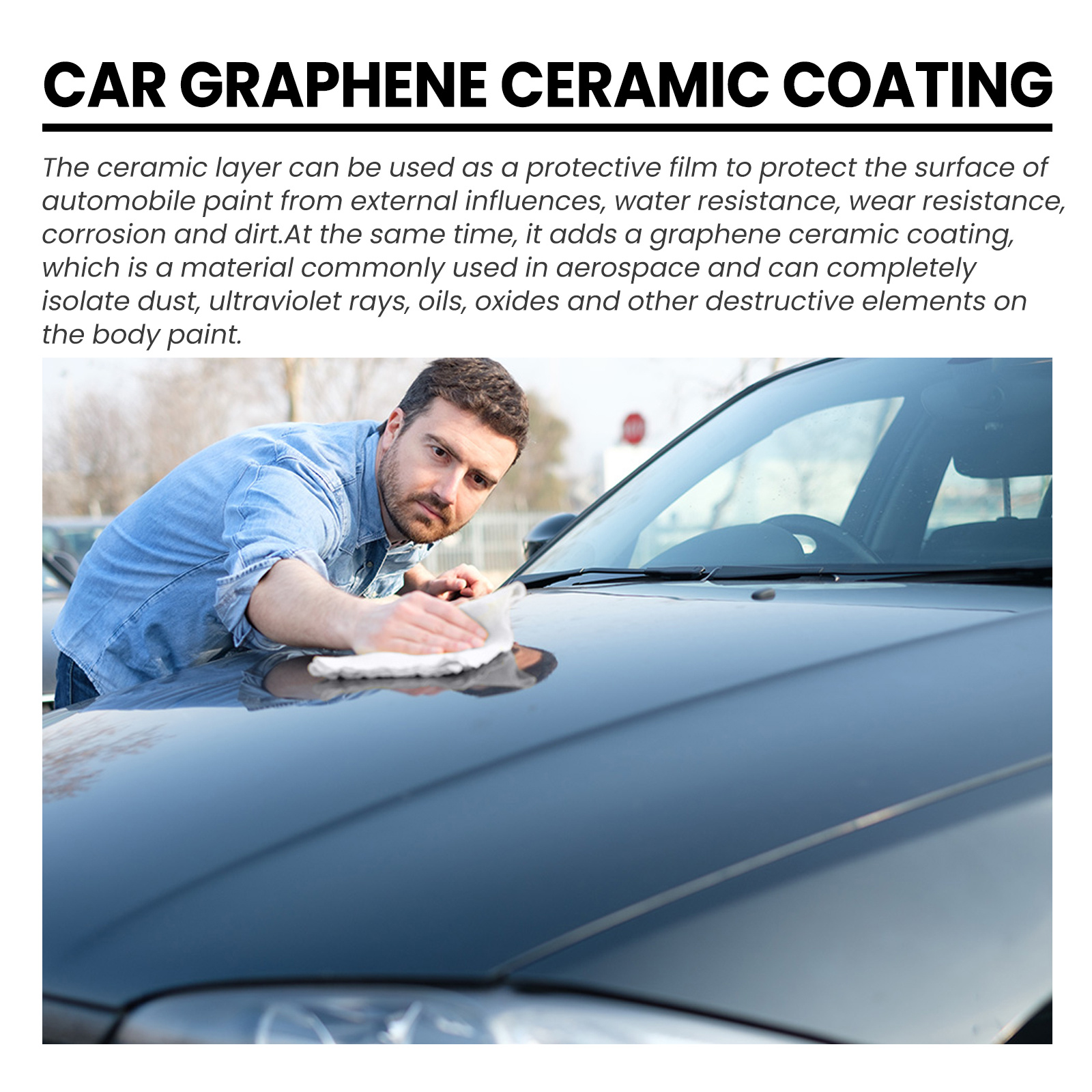 Grafeen Keramische Coating voor Auto, 70 ml 9 Grafeen Keramische Coating voor Auto, 70 ml - Afbeelding 9