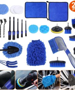 26-delige Borstelset voor Autodetailing met Boorborstels