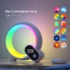 Creative Q Light Analog Sunrise Digital Display Alarm Clock Bluetooth Audio Intelligent Wake-up Q Colorful Atmosphere Light 19 Creative Q Light Analog Sunrise Digital Display Alarm Clock Bluetooth Audio Intelligent Wake-up Q Colorful Atmosphere Light